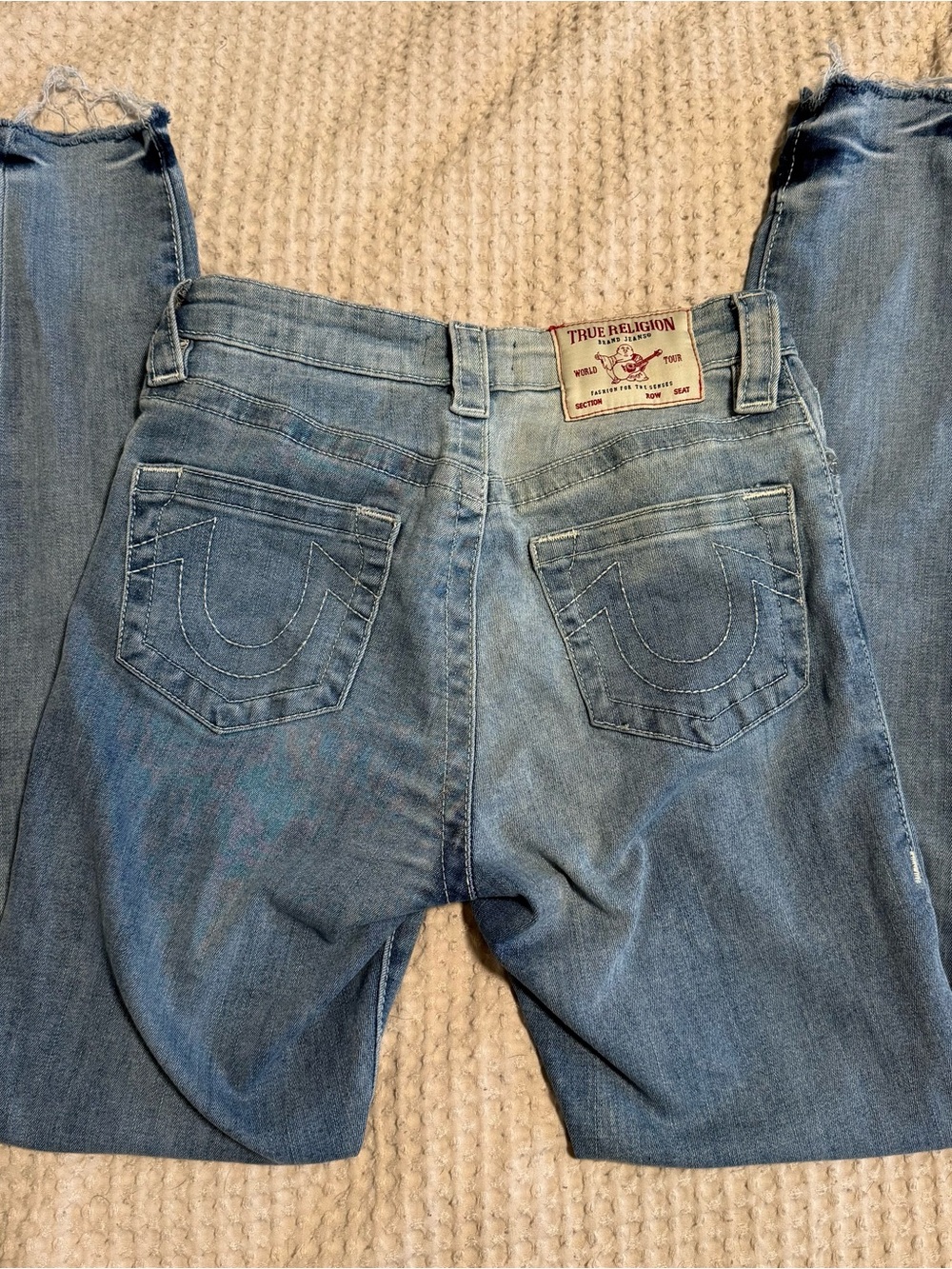 True Religion Jennie Curvy Skinny Jeans Size 27